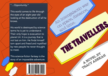 My very first adventure novel at Amazon, THE TRAVELLERS.